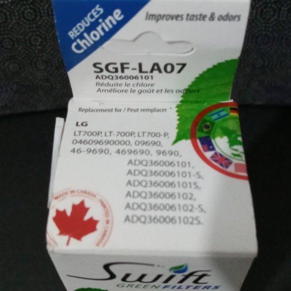 Refrigerator WATER Green Filters SWIFT SGF-LA07 - Picture 3 of 3